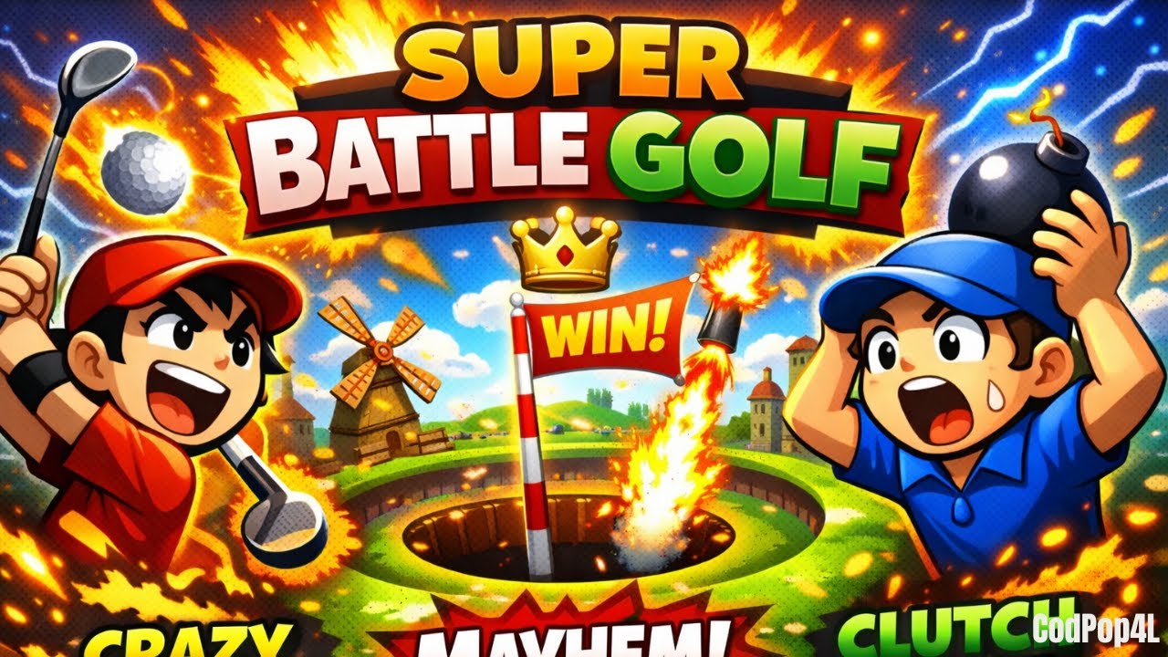 Super Battle Golf Gameplay ⛳🔥 Chaos, Clutch Shots & Competitive Mayhem! | Multiplayer Golf Battle