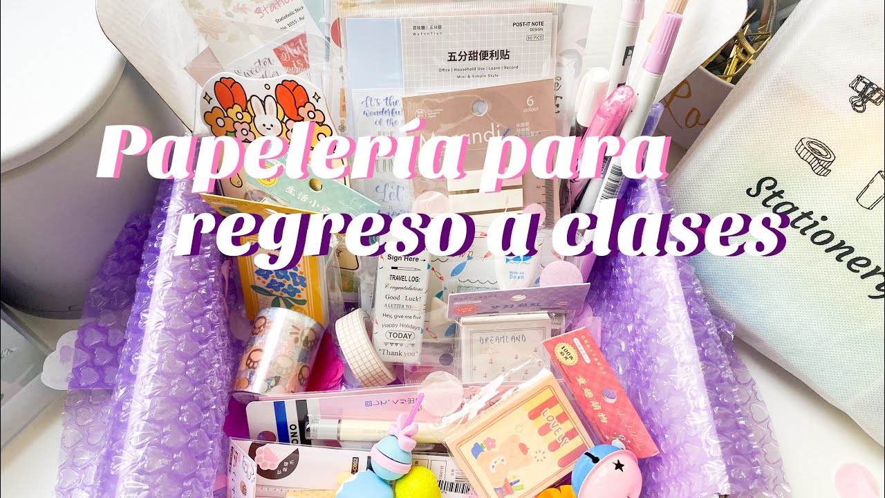 Haul de REGRESO a CLASES ft. Stationery Pal (SORTEO INTERNACIONAL)