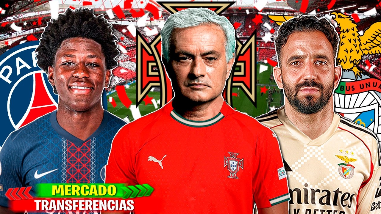 10 TRANSFERENCIAS CONFIRMADAS | RUMORES 25/26! Anísio Cabral Psg, Mourinho Portugal, Ruben Benfica