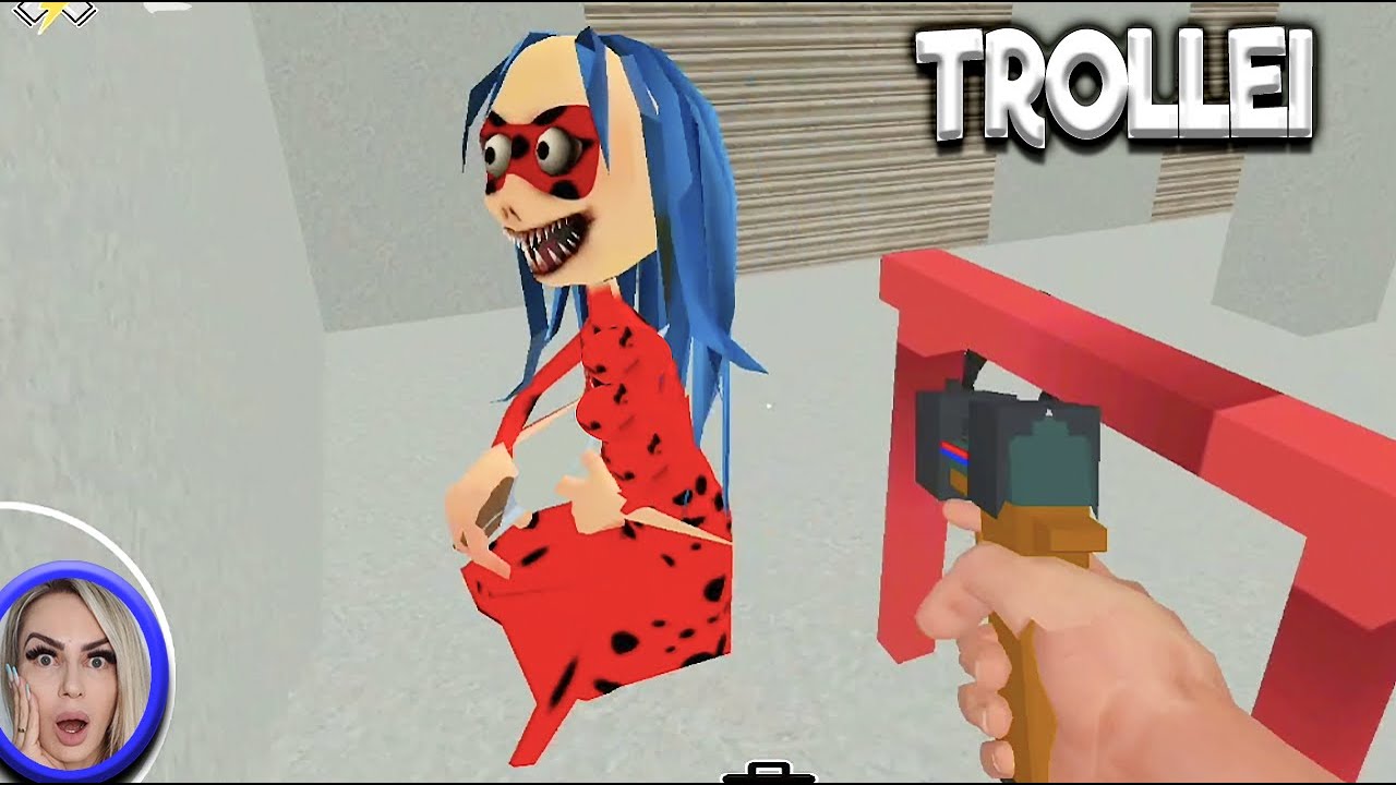 TROLLEI a MOMO LADY BUG e o VÉIO NOAR Scary Lady Momo Bug