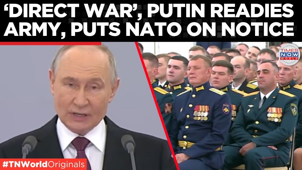 WATCH: 'Ready To Promptly Respond', Putin Warns NATO Against Crossing Red Lines
