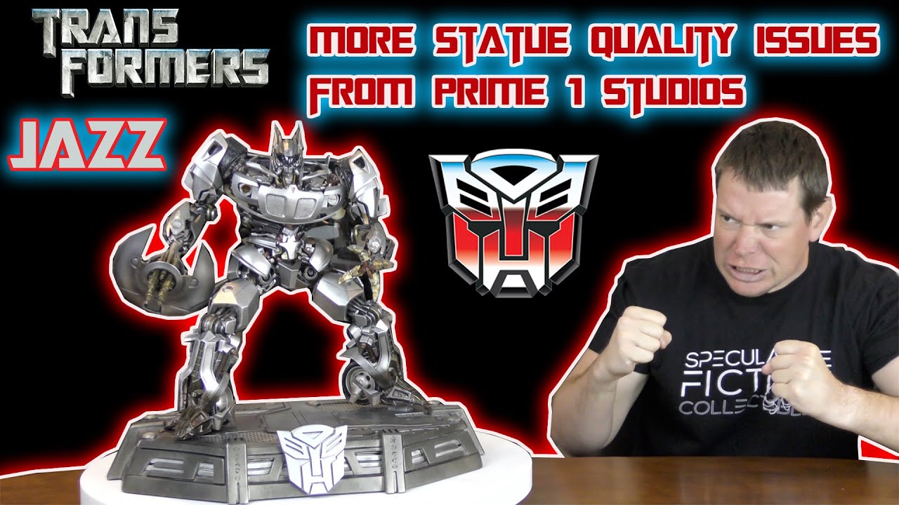 Prime 1 Studio JAZZ EXCLUSIVE Statue REVIEW from the Michael Bay Transformers Film