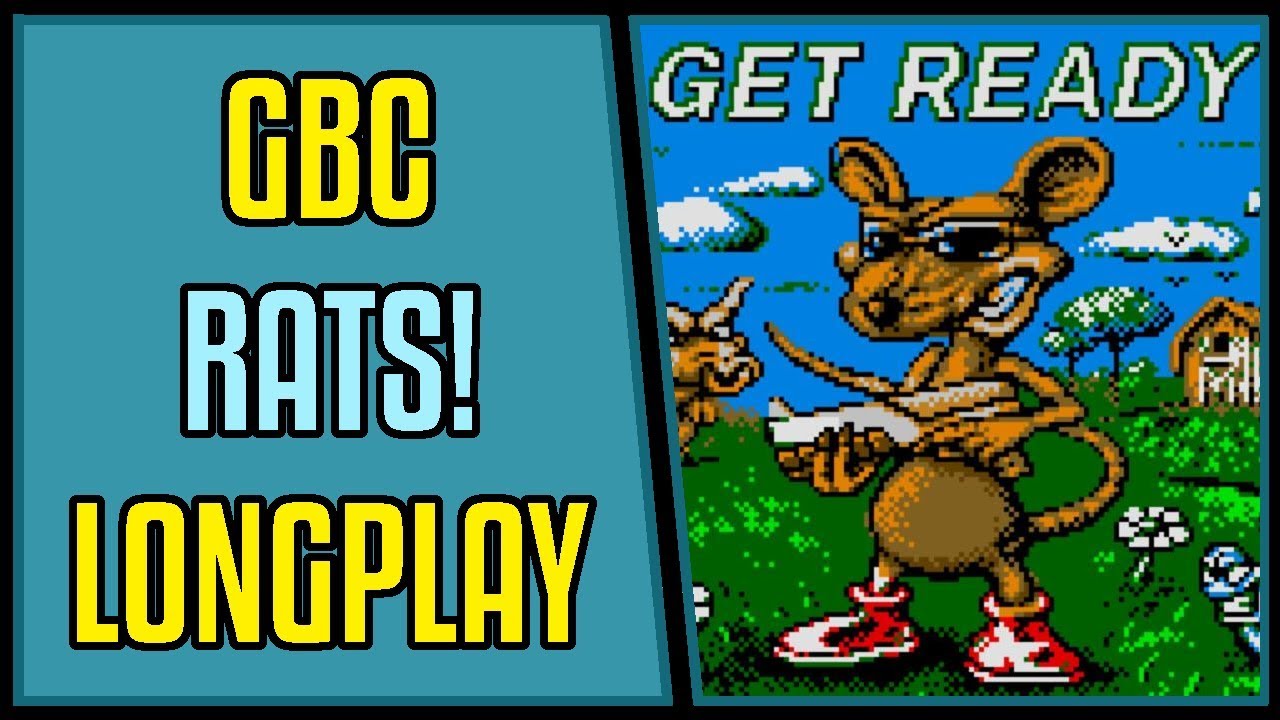 Rats! - GBC Longplay/Walkthrough #16 [720p]