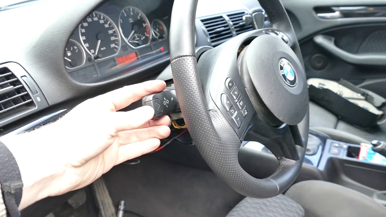 BMW E46 Nie działa przycisk BC, przerwany kabelek w manetce