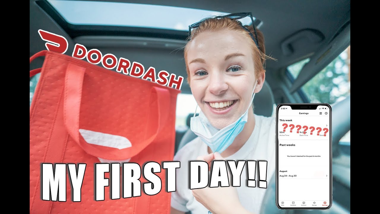 I Tried DoorDash For A Day (BEGINNER) | Side Hustles 2020 | My First Day As A Dasher!