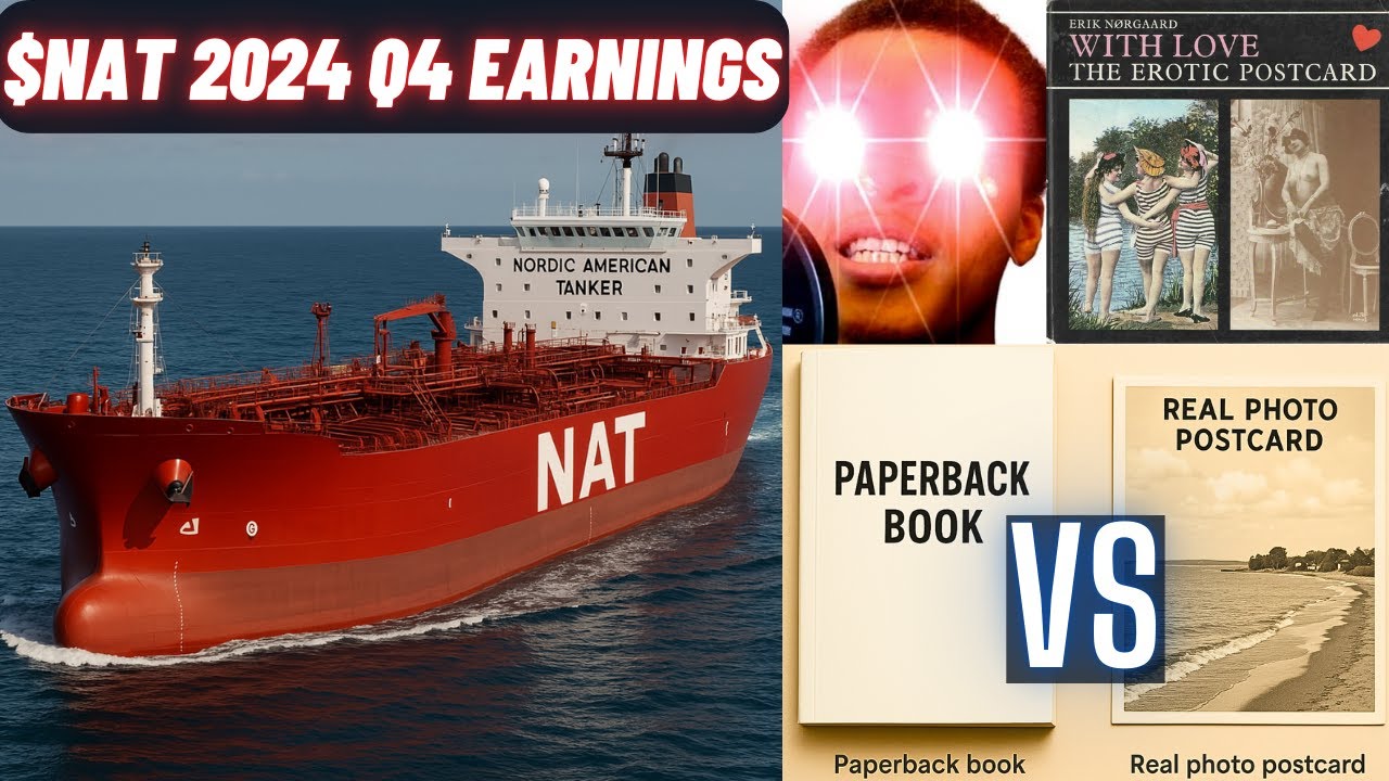 Selling Paperbacks vs RPPCS | $NAT 2024 Q4 Earnings Report | History of Erotic Postcards
