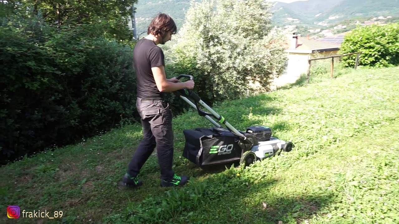 provo a sostituire il mio rasaerba a scoppio con uno a batteria