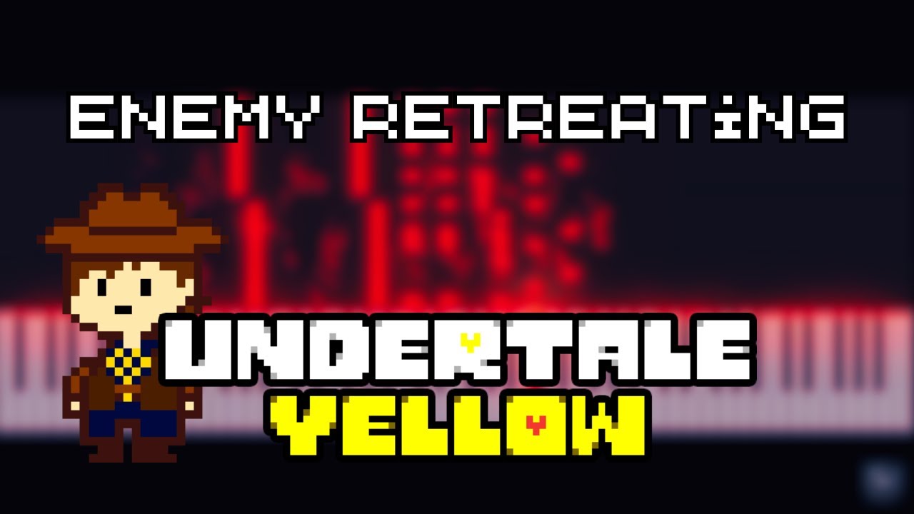 Enemy Retreating [Tutorial Piano] - Undertale Yellow OST