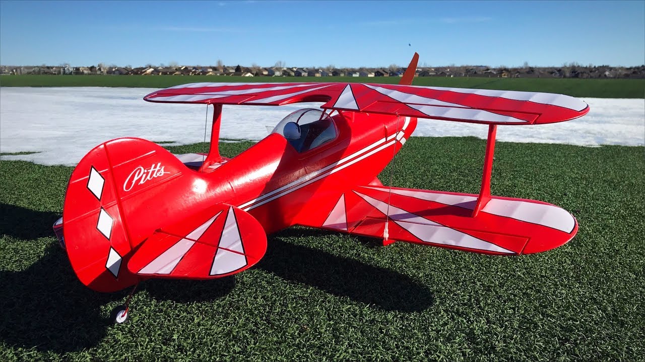 Eflite Pitts S-1S 850mm BNF Basic Maiden Flight