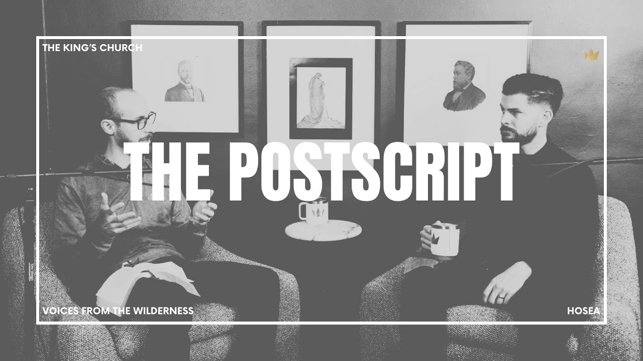 Hosea (The Postscript)