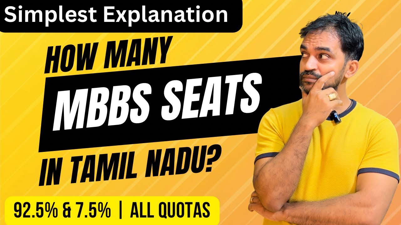 How many MBBS Seats in Tamilnadu? TN Medical Selection 2024