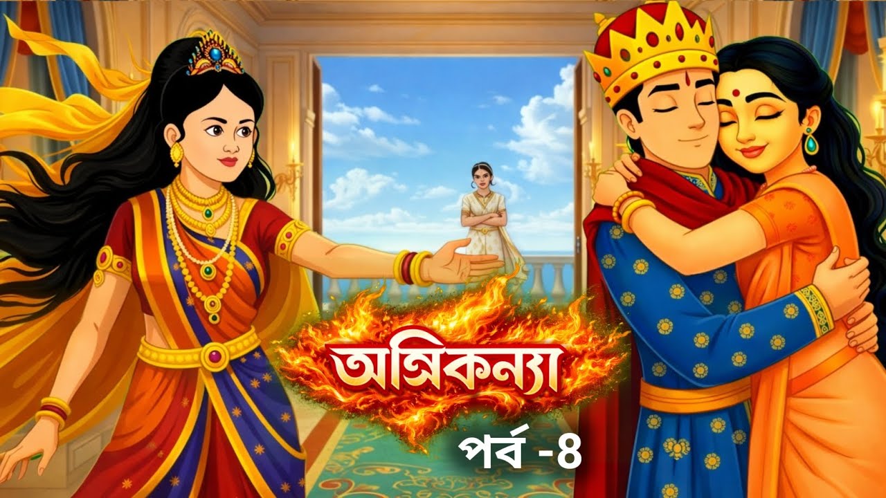 অগ্নি কন্যা পর্ব ৮ ।thakumar jhuli cartoon।Bangla golpo। Bangla cartoon।Bangla moral story 
