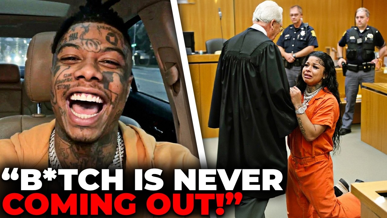 Реакция Blueface на приговор Кристиан Рок за убийство отца её ребёнка