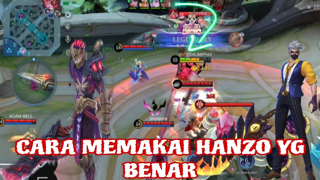 Cara menggunakan hanzo yg benar