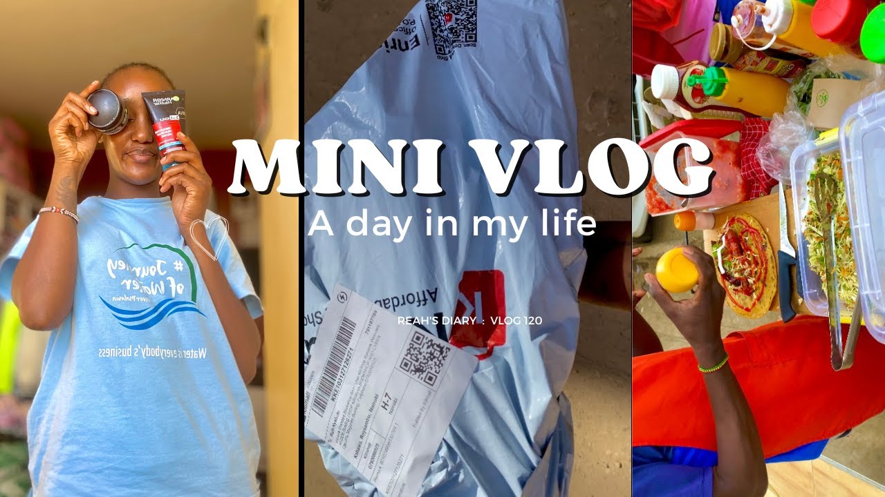 VLOG DAY 1: A day in my life.Skin care|Smocha date|Kilimall package
