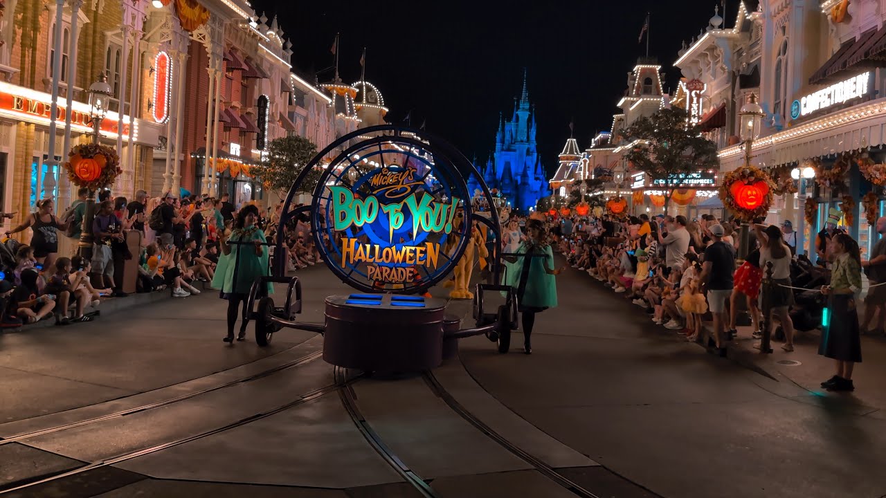 Mickey's Boo to You Halloween Parade 4K - Not So Scary Halloween Party - Magic Kingdom - Sept. 2024