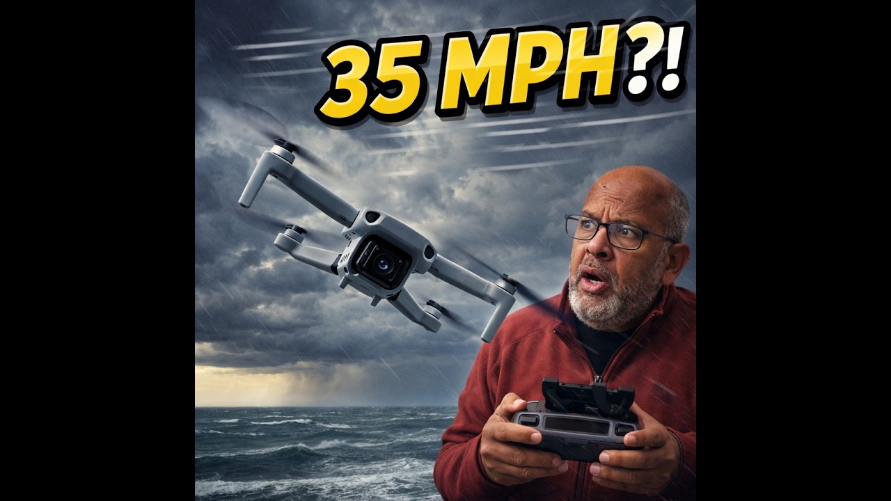 Don't Fly Your Drone in 35 MPH Wing... Here's Why
