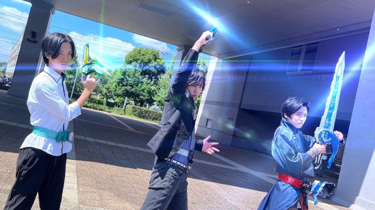【共闘】仮面ライダーバルカン＆ブレイズ＆ライブに変身してみた！(ランペイジバルカン タテガミ エビリティライブ)