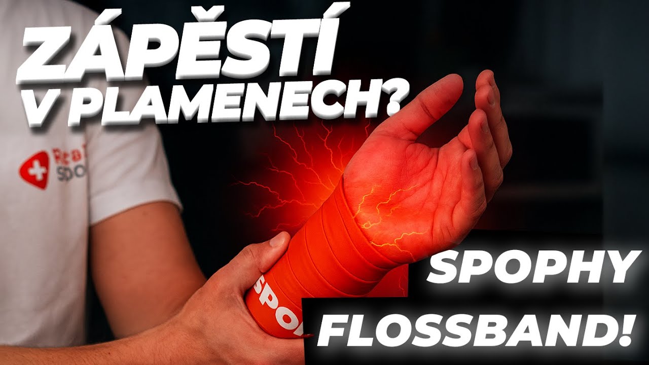 Bolest z&aacute;pěst&iacute;? 😖 Vyzkou&scaron;ej Spophy Flossband při autoterapii.