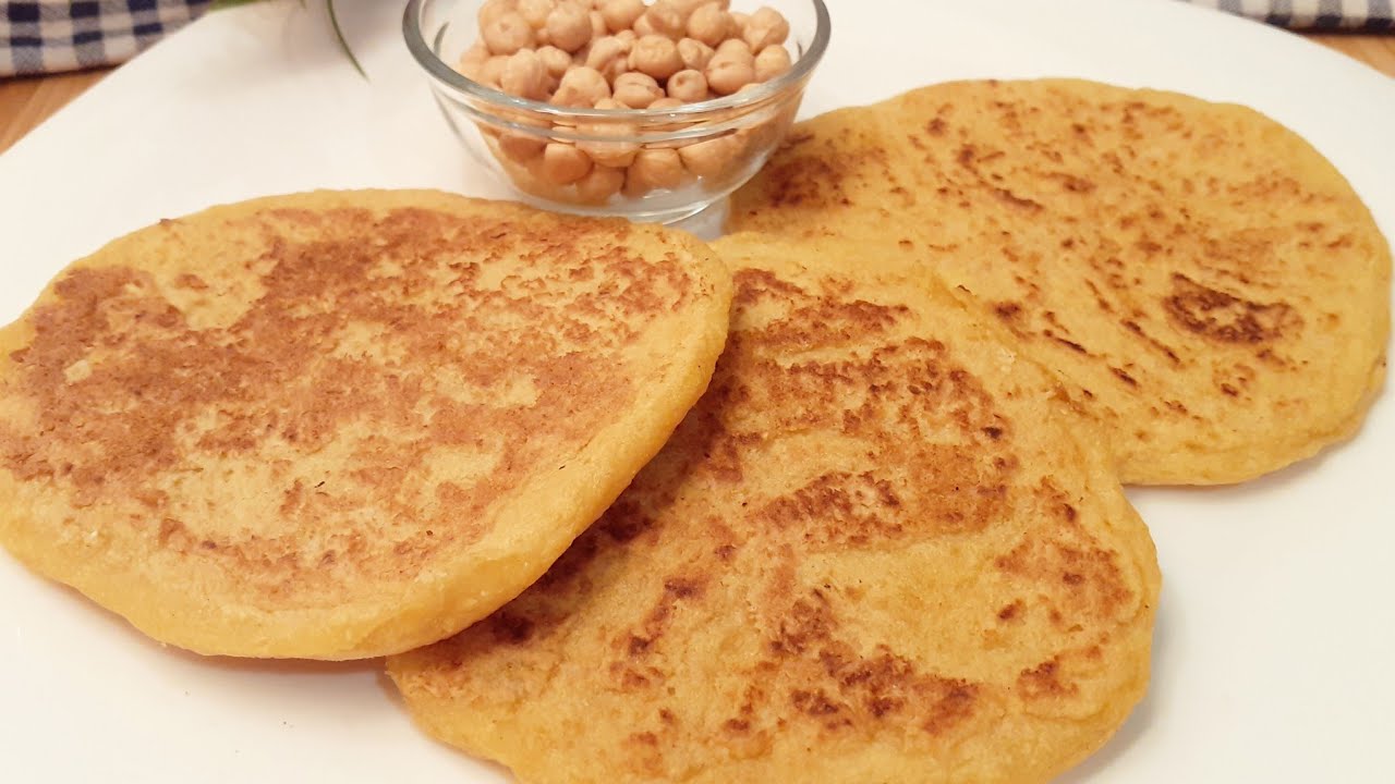 خبز الحمص/خبز صحي دايت خالي من الجلوتين ولمرضى السكري/خبز بالحمص دايت بدون دقيق /عيش الحمص/خبز ريجيم