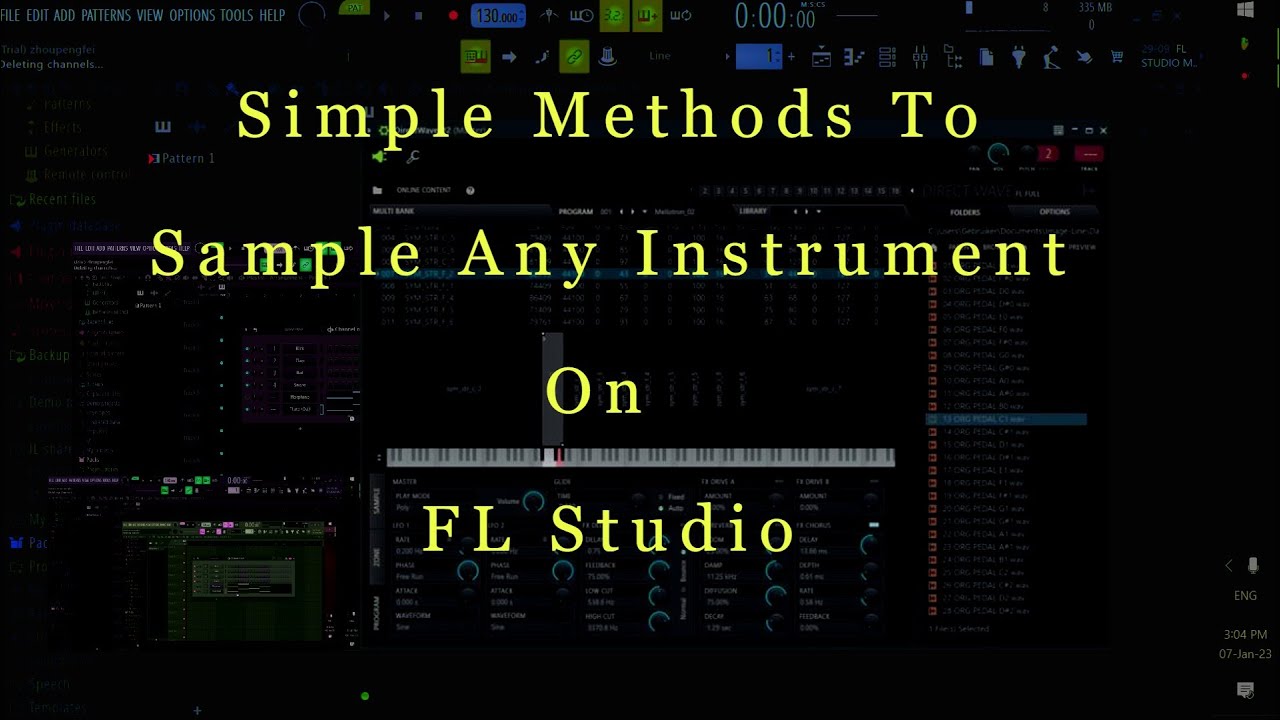 FL Studio 20's SECRET Sampling Method You Never Knew Existed