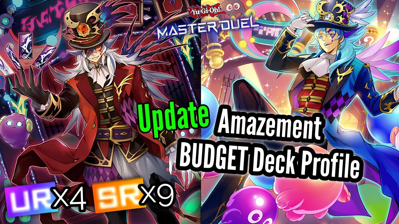 Updated Amazement BUDGET/F2P Deck Profile Yu-Gi-Oh! Master Duel post Rage of Chaos August 2023
