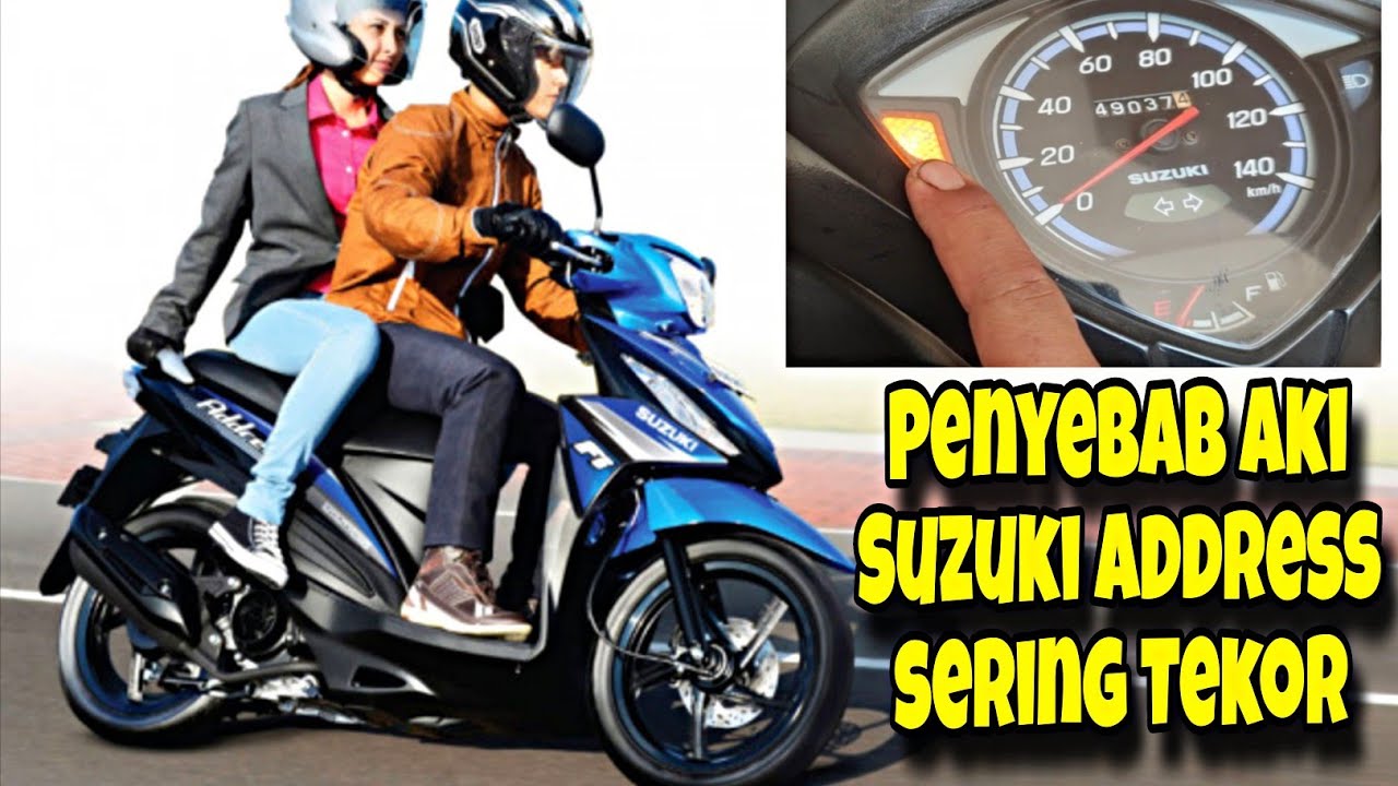 PENYEBAB AKI SUZUKI ADDRESS SERING TEKOR | BEGINI ANALISA & PERBAIKANNYA |