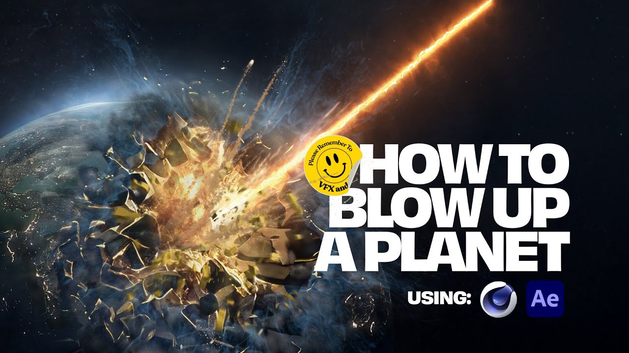 How to Blow up a Planet with Cinema 4D