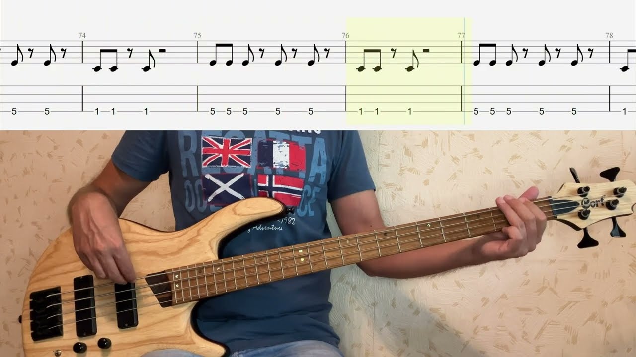 Michael Jackson - Dirty Diana (Bass cover & Tabs) #basscover #basstabs #michaeljackson
