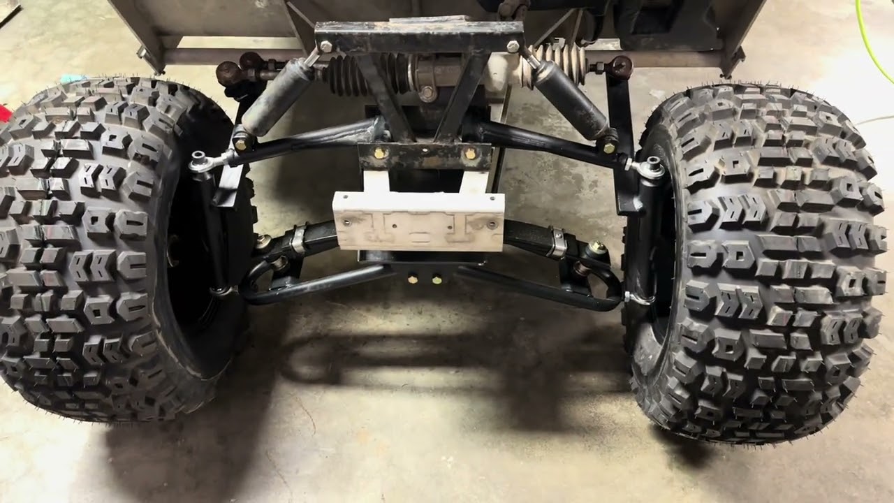‘99 CLUB CAR DS GOLF CART RESTORATION PROJECT JAKE’S 4” LIFT KIT