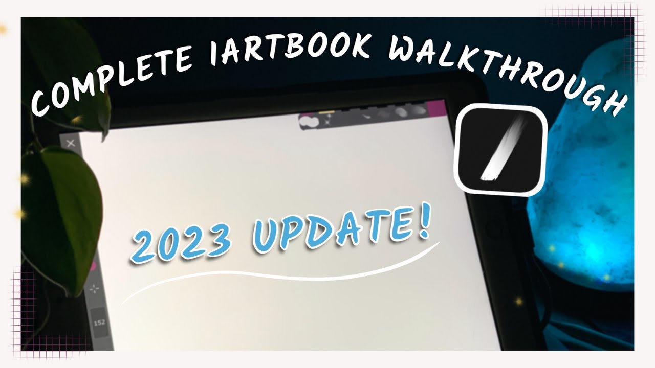 Complete 2023 IARTBOOK Walkthrough! // New 2023 Update w NEW Features! // Procreate lookalike