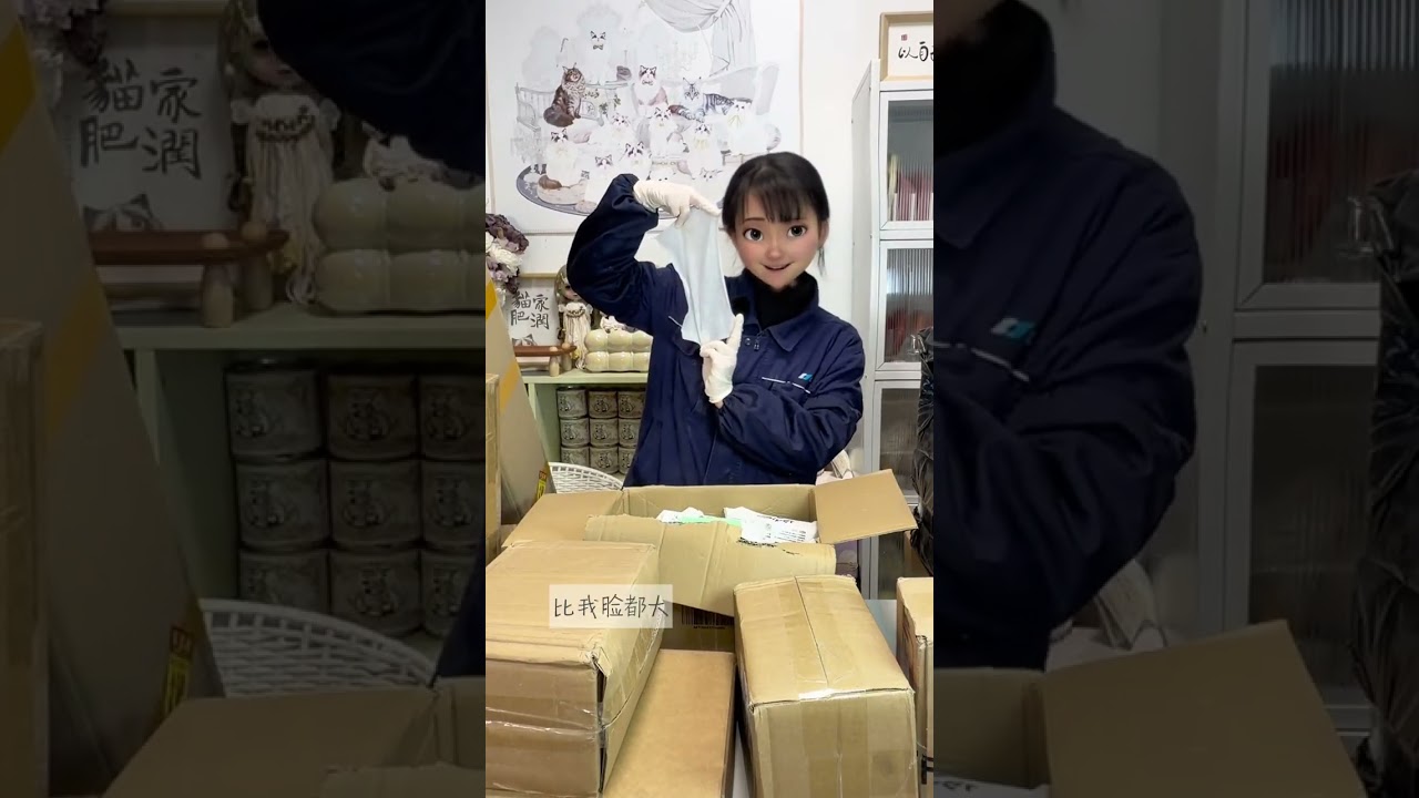 When I invited a fan to my home to serve food I had the idea of opening the box and insist