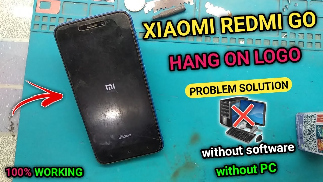 Redmi go stuck on logo | Redmi go hang logo | Redmi go hang logo | Redmi go auto back problem | logo