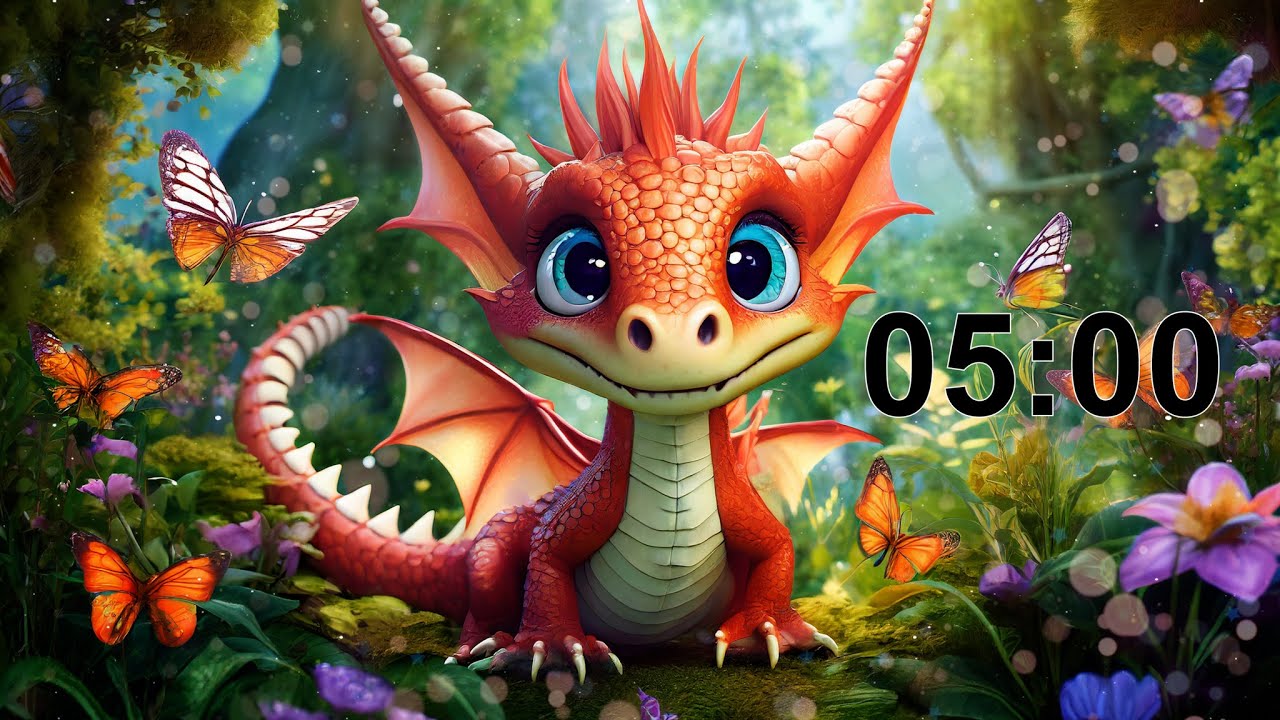 5 Minute Timer | Beautiful Music And Nature Ambience 🎶🌲