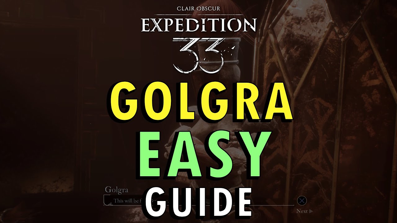 Clair Obscur: Expedition 33 &ndash; Golgra Boss Guide (+ Commentary) | Easy Method
