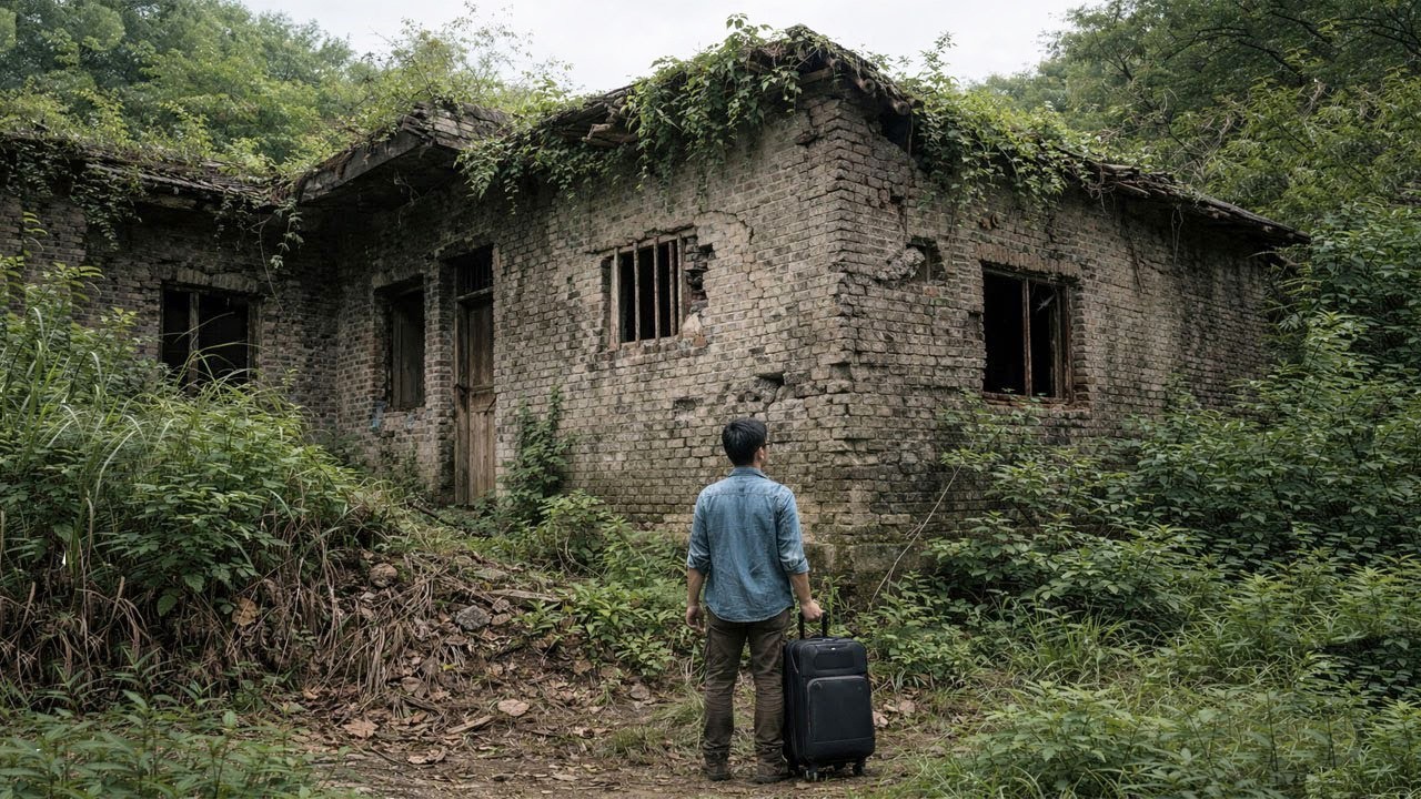 At 55, Still Kicked Out by His Family, a Poor Man Turned an Abandoned House Into a Beautiful Home