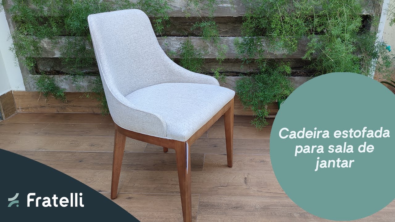 Cadeira estofada para sala de jantar | Fratelli House
