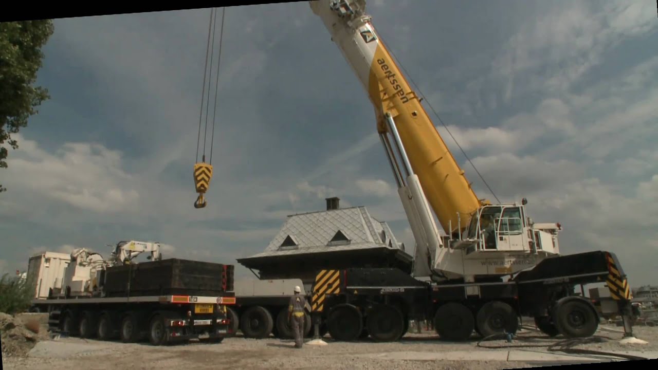 Terex-Demag  AC500-2 van Aertssen aan het werk