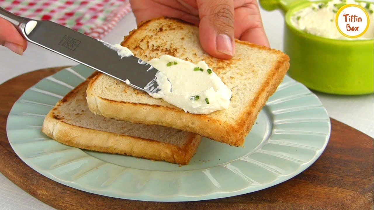 Homemade Cream Cheese Recipe for kids by Tiffin Box | How to Make Philadelphia Cream Cheese