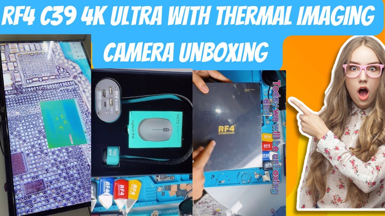 Unboxing RF4 new dual-spectral thermal imaging camera RF-C39. @rf4tools2