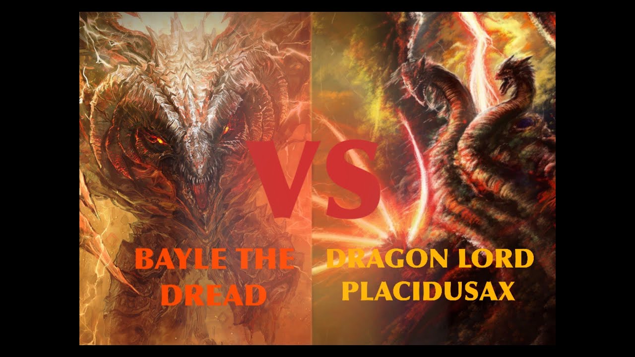 BAYLE THE DREAD VS DRAGONLORD PLACIDUSAX 2 - Elden Ring Playable Bosses Mod 