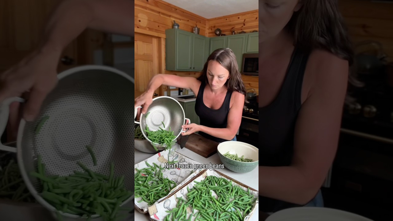 4 Ways to Preserve Green Beans #foodpreservation #greenbeansrecipe #greenbeans #homesteading