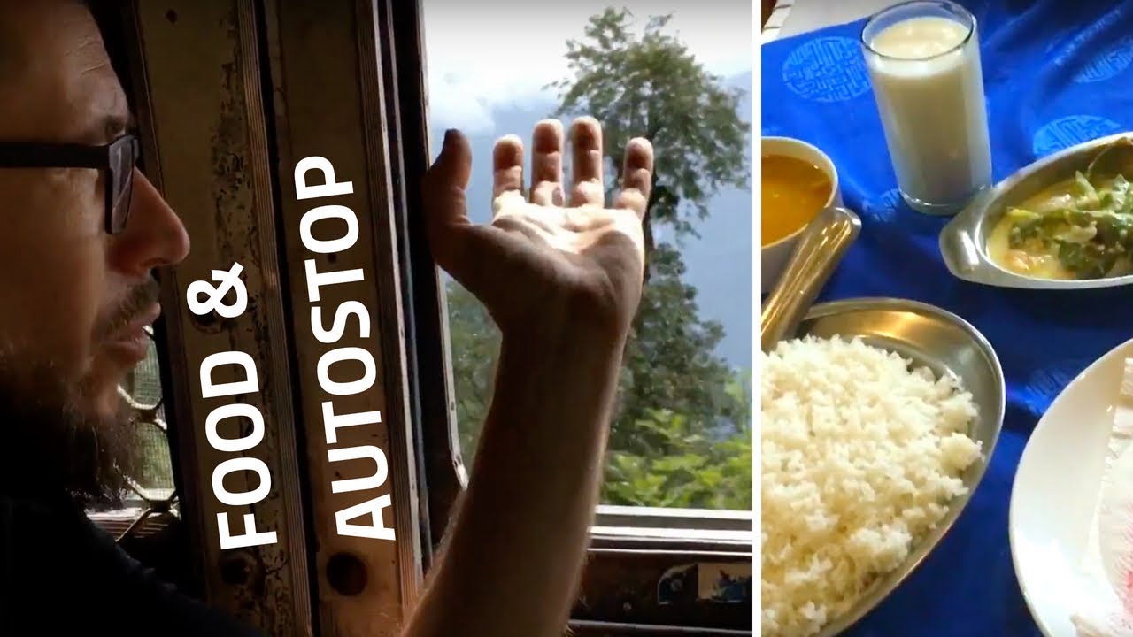 BHUTAŃSKIE jedzenie - EMA DATSI. Autostopem do Trashigang (Bhutan)