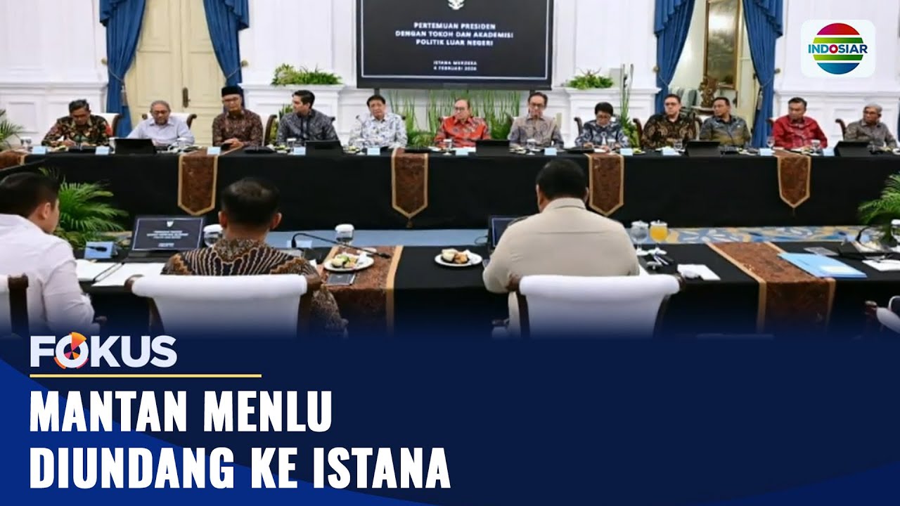 Mantan Menlu Diundang ke Istana | Fokus