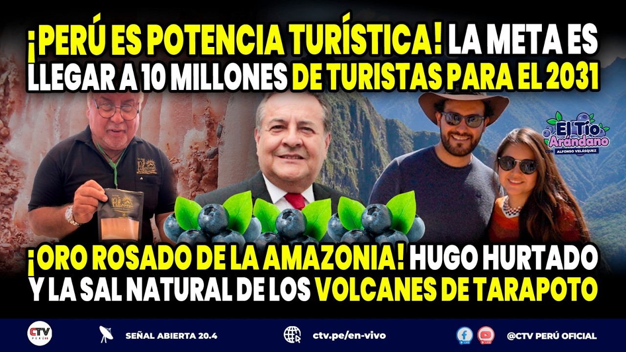 El “Tío Arándano” Alfonso Velásquez en vivo por #CTVPerú