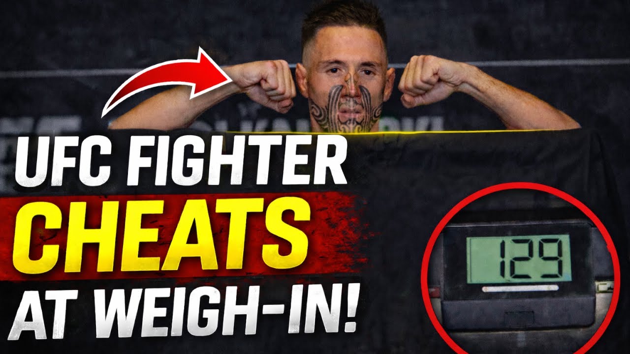 UFC Fighter Caught Cheating At 325 Weigh-Ins!