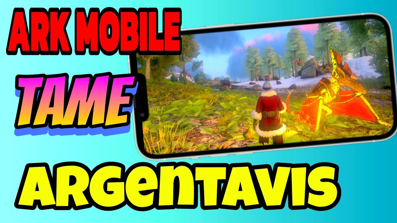 How To Tame Argentavis In ARK Mobile Revamp 🔥 🔥 : ARK Ultimate Mobile Edition Taming Argentavis OP