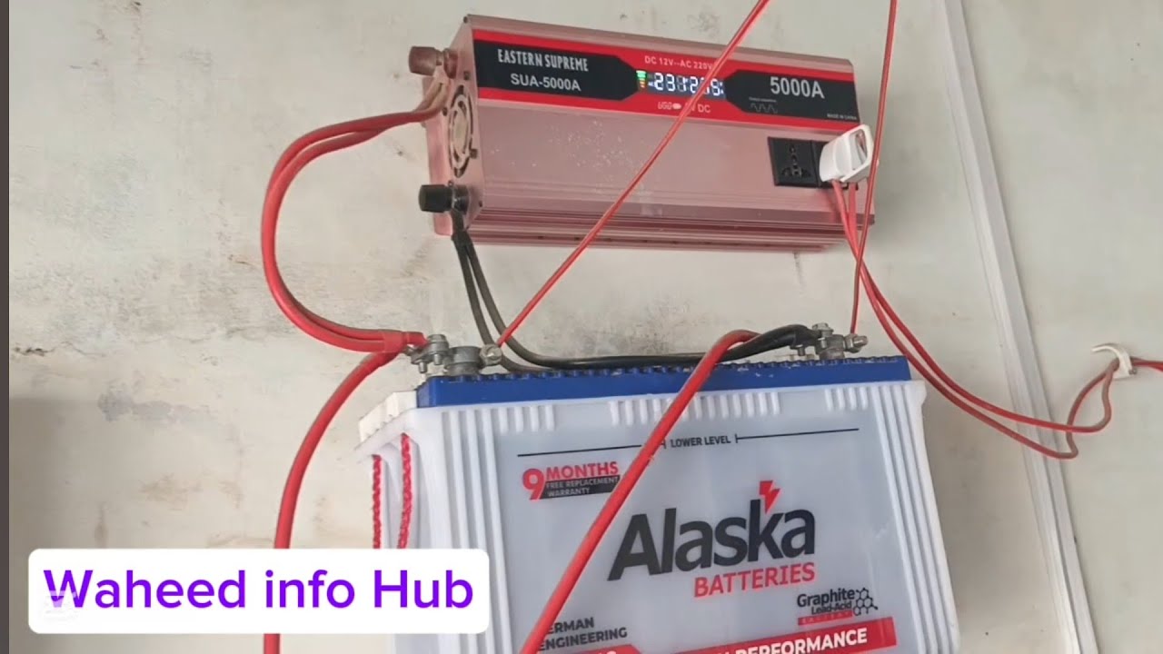 Small solar system for home / 585 watt ki 2 solar panel per kya chal sakta he #solarsystem 