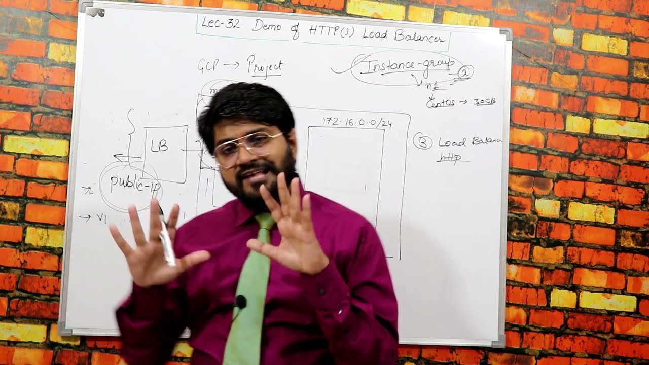 Demo of HTTP(S) Load Balancer-Hindi/Urdu | Lec-32 | Google cloud load balancer | GCP-ACE tutorials