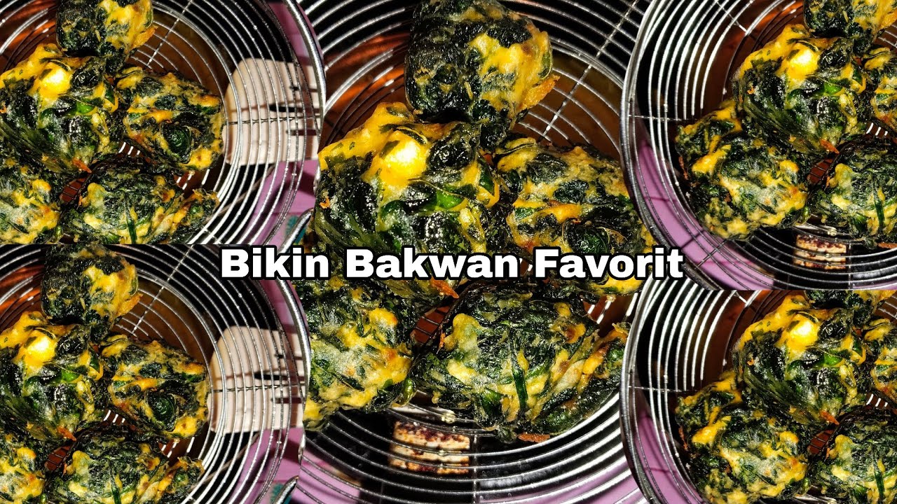 Resep membuat bakwan daun singkong